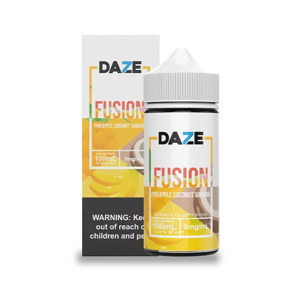Daze Reds Fusion Pineapple Coconut Banana 100ml
