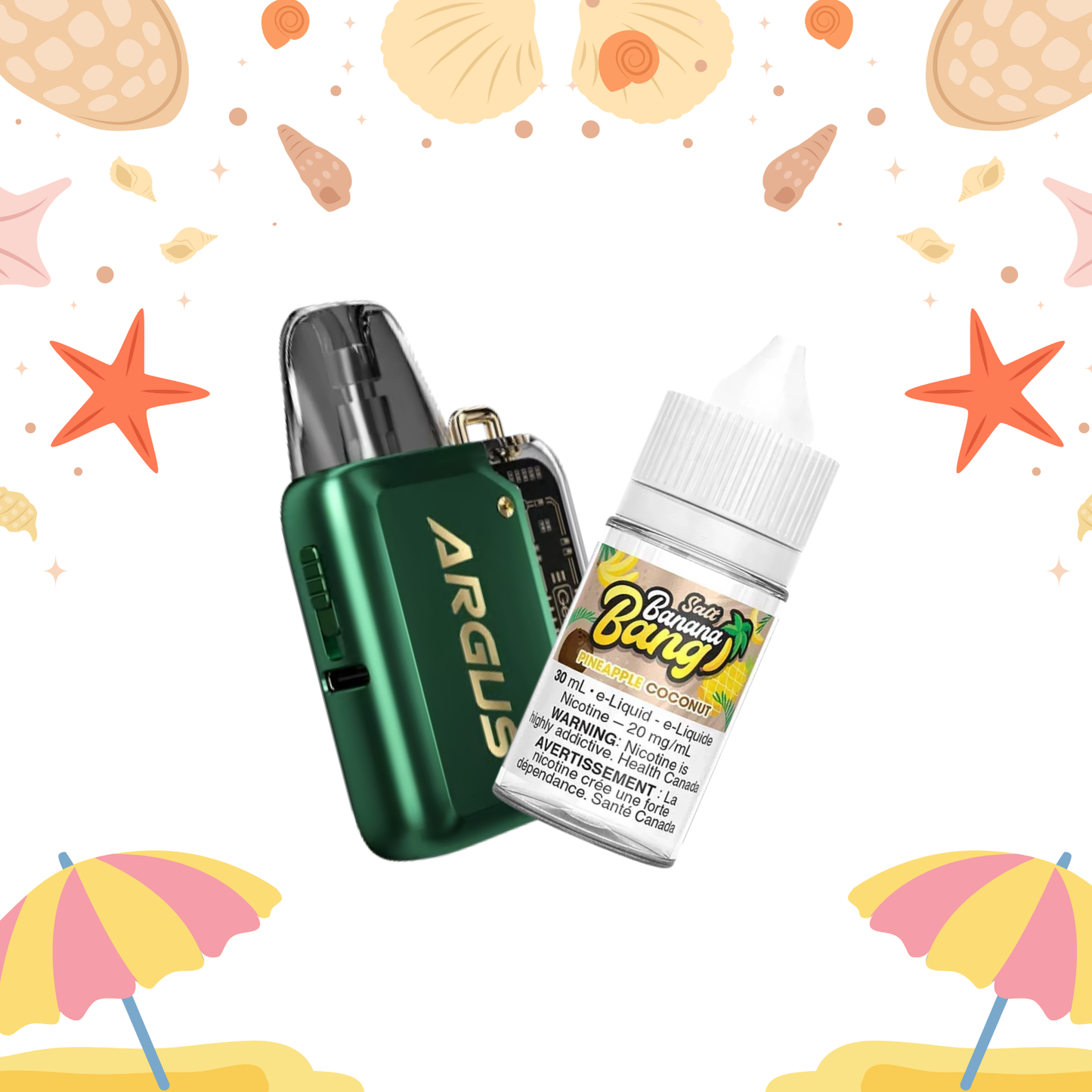 Argus P1 + Salt Nic 30ml