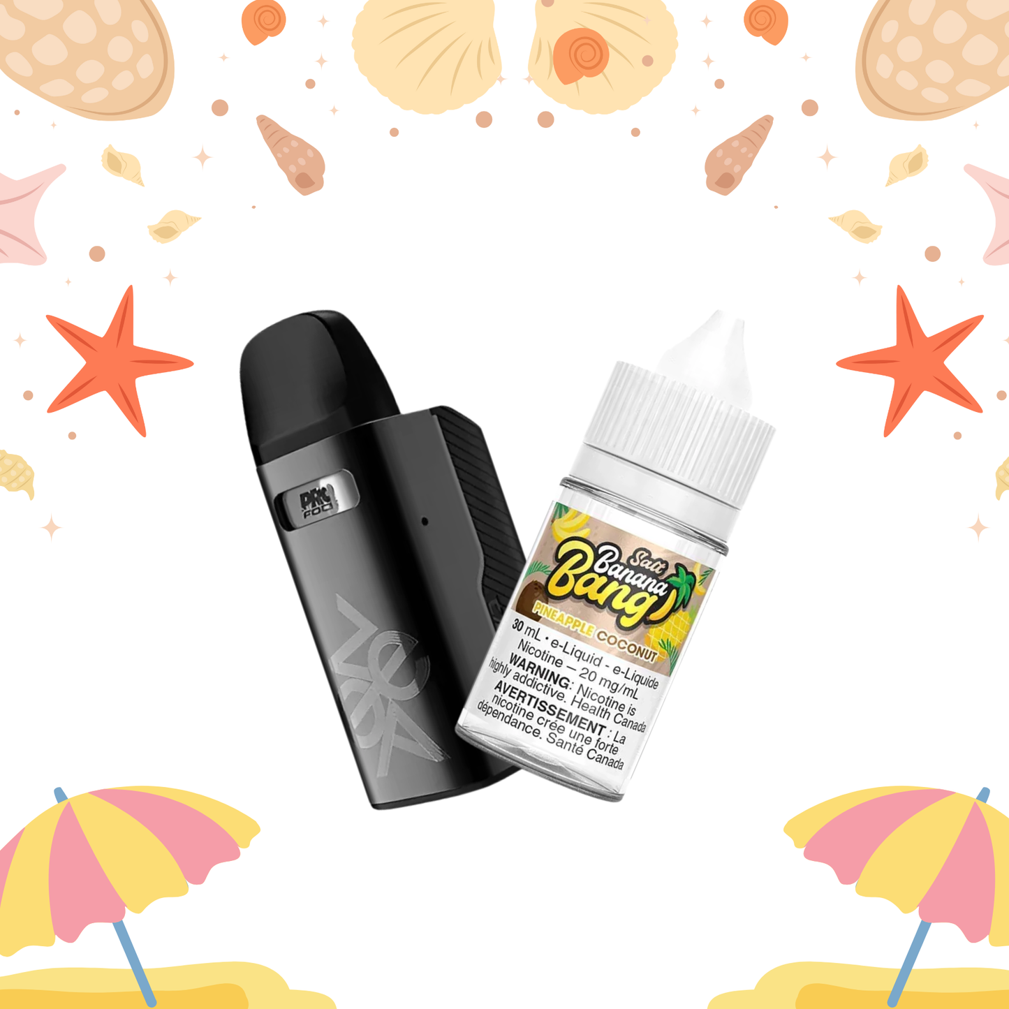 Uwell Caliburn GZ2 + Salt Nic 30ml