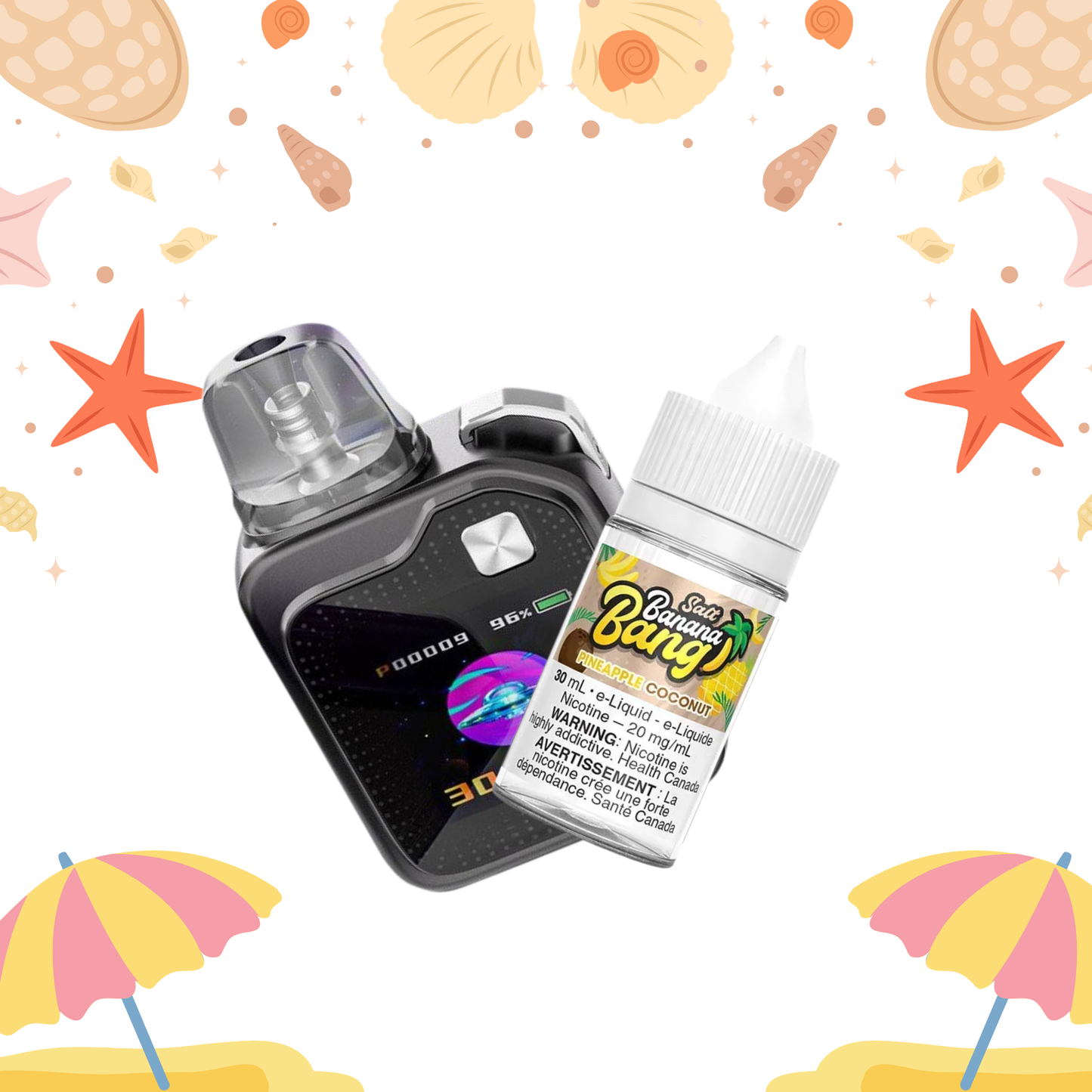 Lost Vape Ursa Baby 3 + Salt Nic 30ml