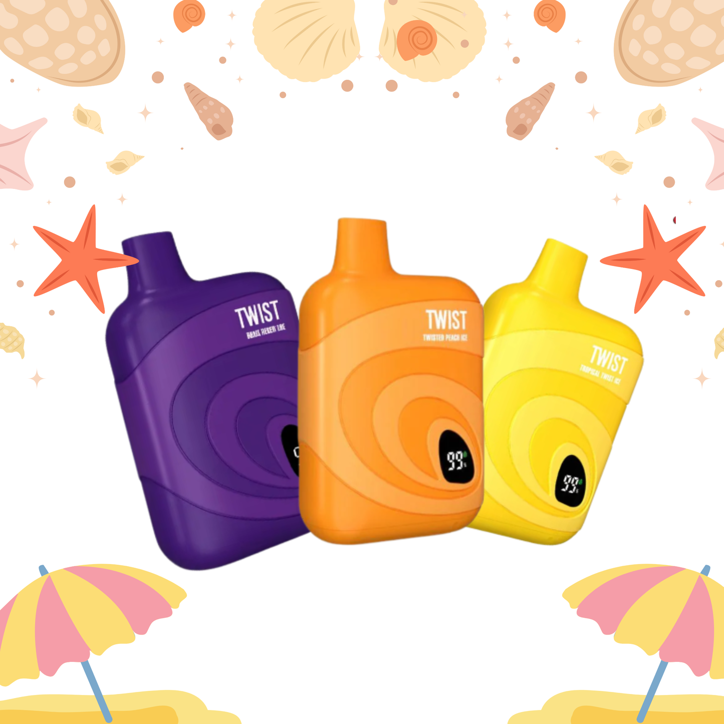 Vice Twist 8k - Pack 3 Unidades