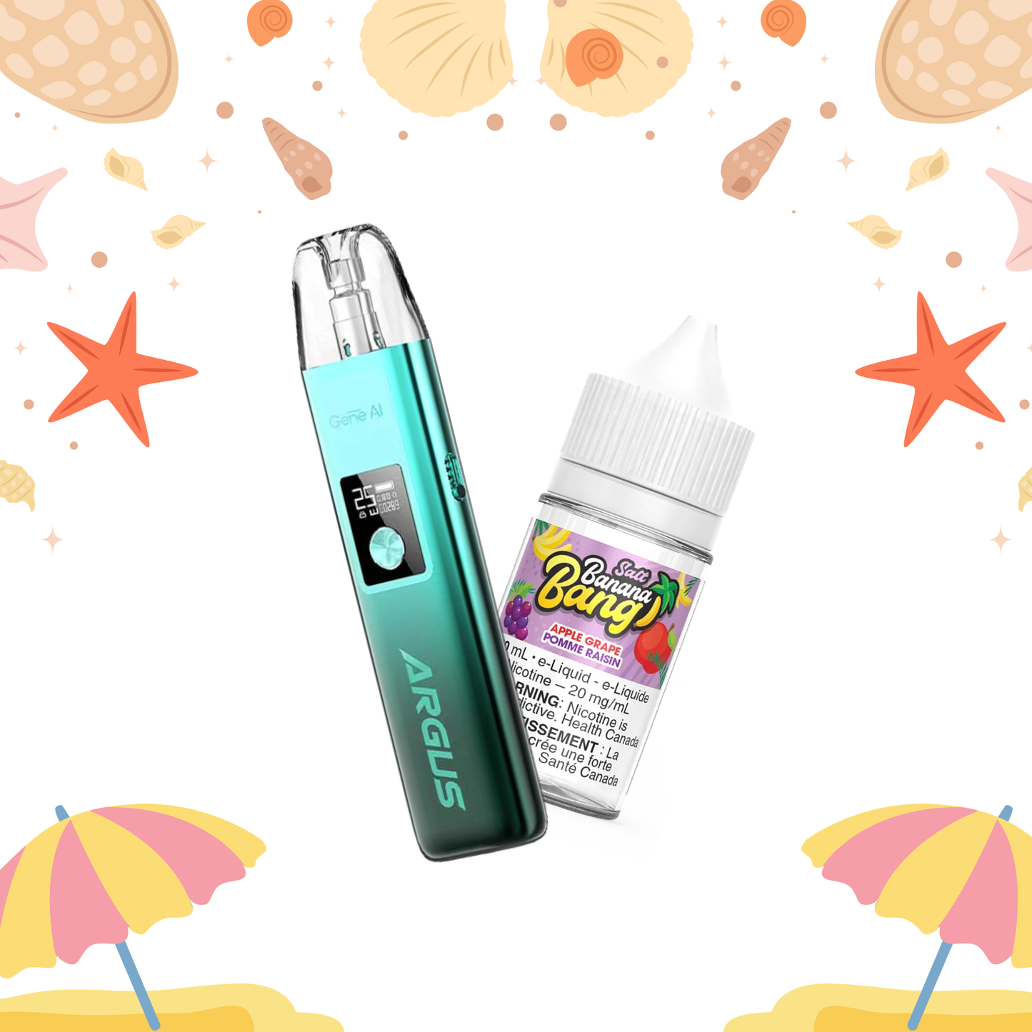 Voopoo Argus G + Salt Nic 30ml