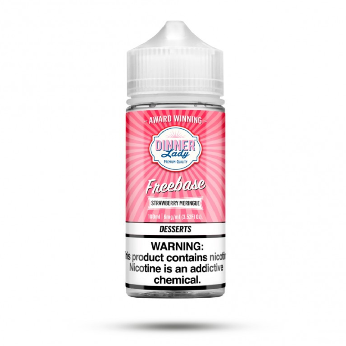 Dinner Lady Strawberry Macaroon 100ml