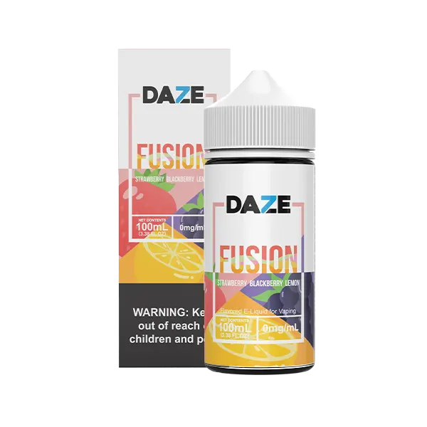 Daze Reds Fusion Strawberry Blackberry Lemon 100ml