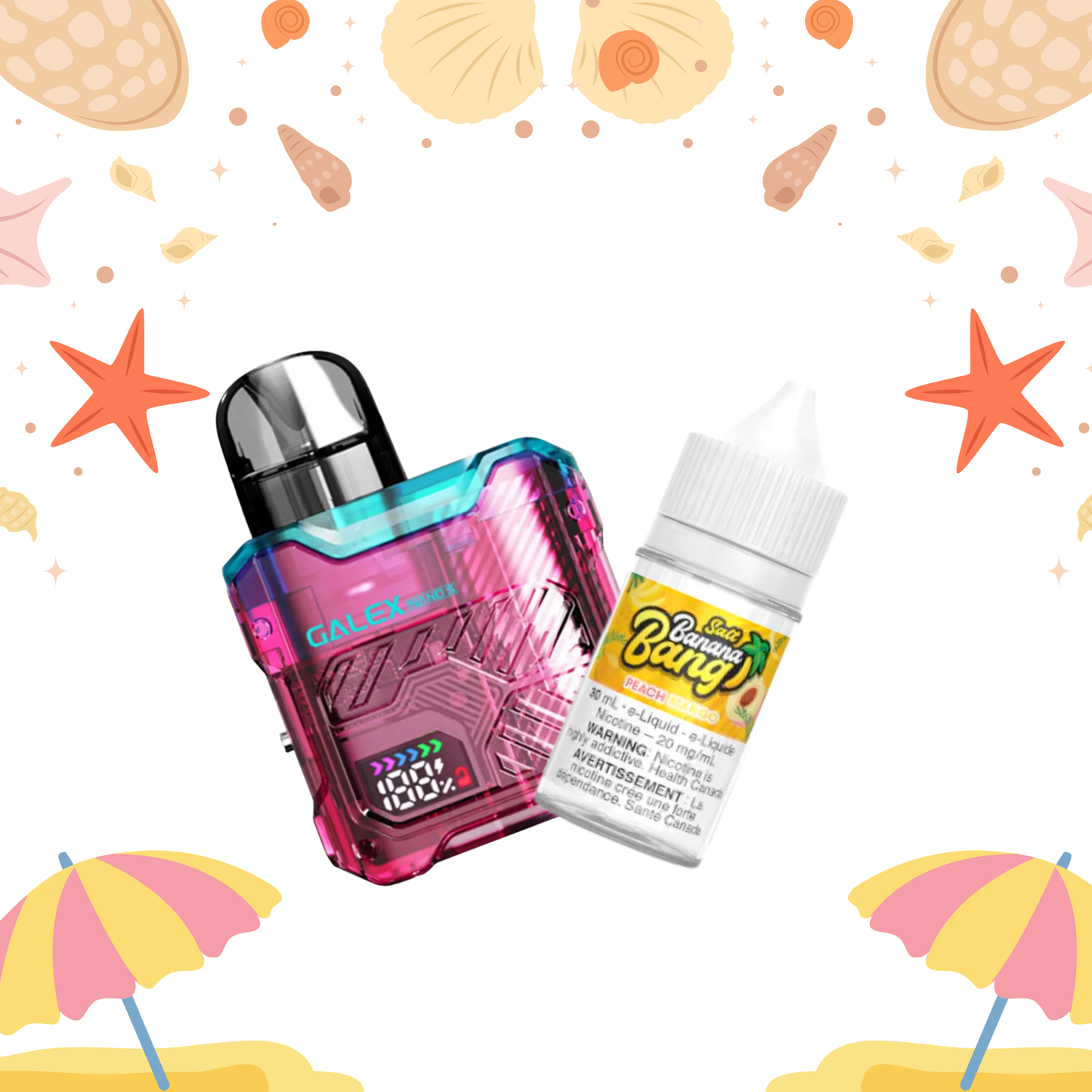 Galex Nano S + Salt Nic 30ml