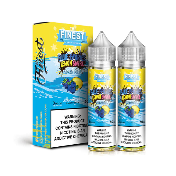 The Finest Blueberries Lemon Swirl Menthol 60ml