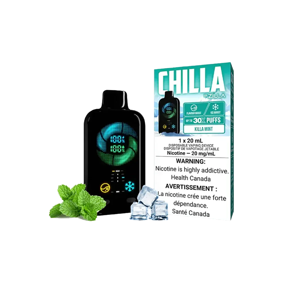 Chilla by Zilla Killa Mint 30000puff