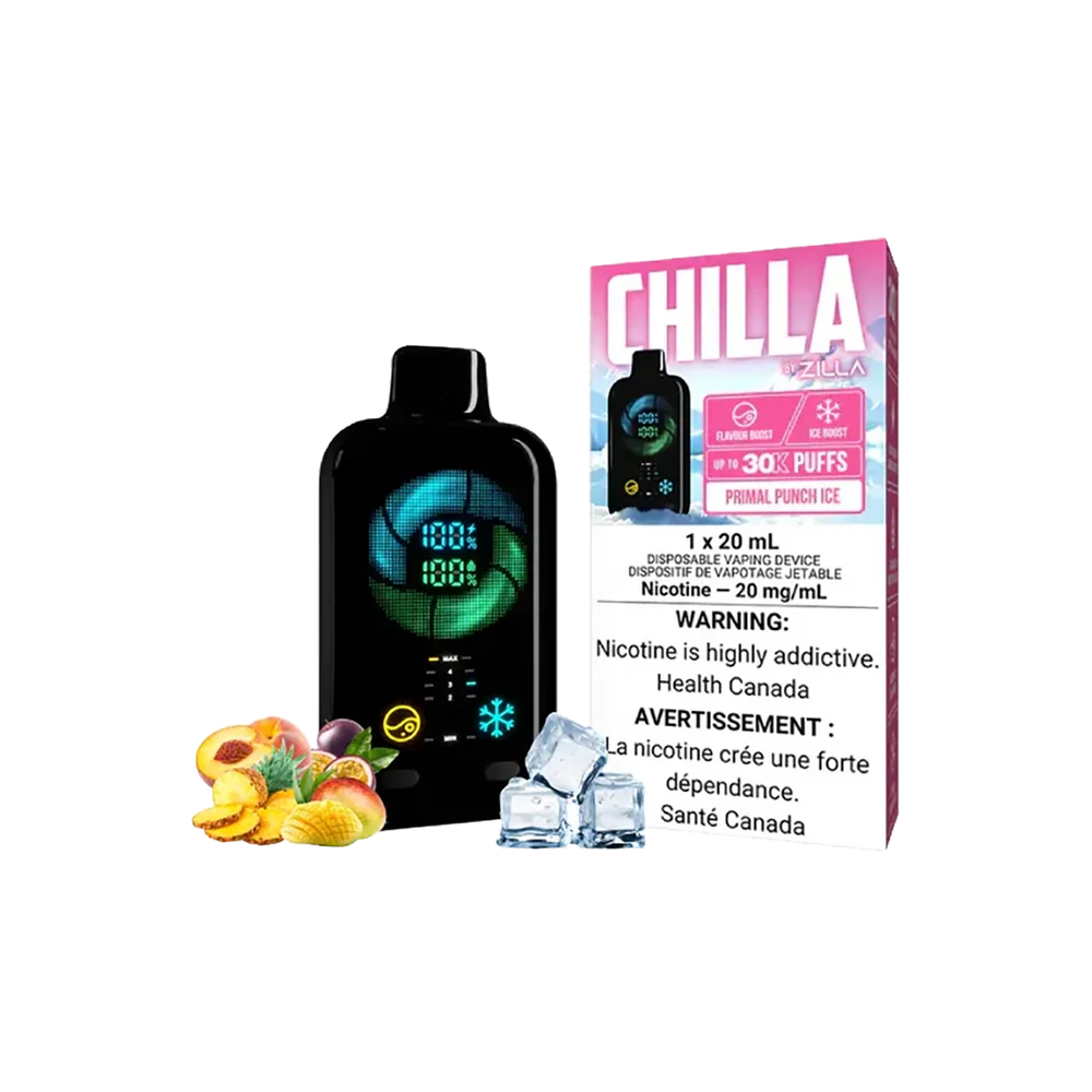 Chilla by Zilla Primal Punch Ice 30000puff
