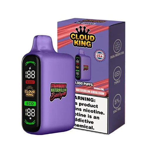 Cloud King Strawberry Watermelon Bubblegum 20000Puff