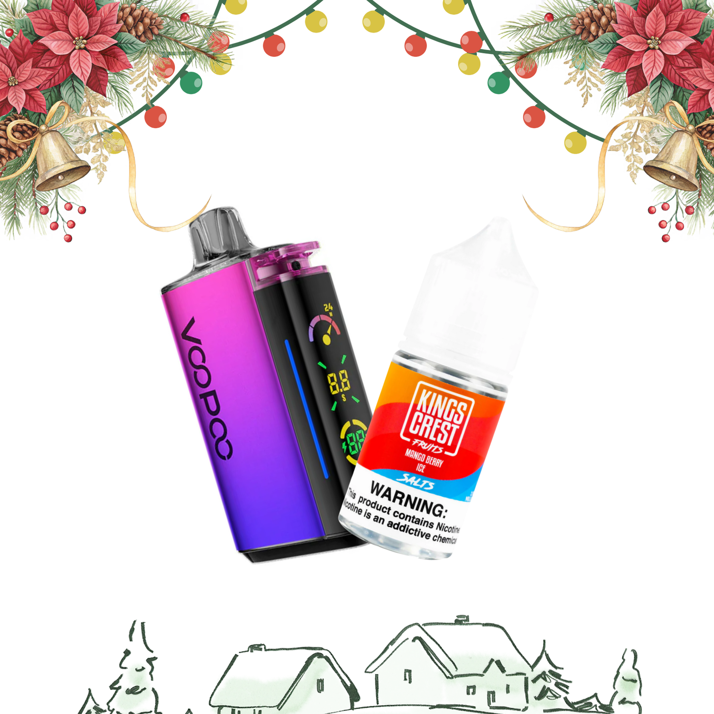Voopoo Vrizz + Salt Nic 30ml