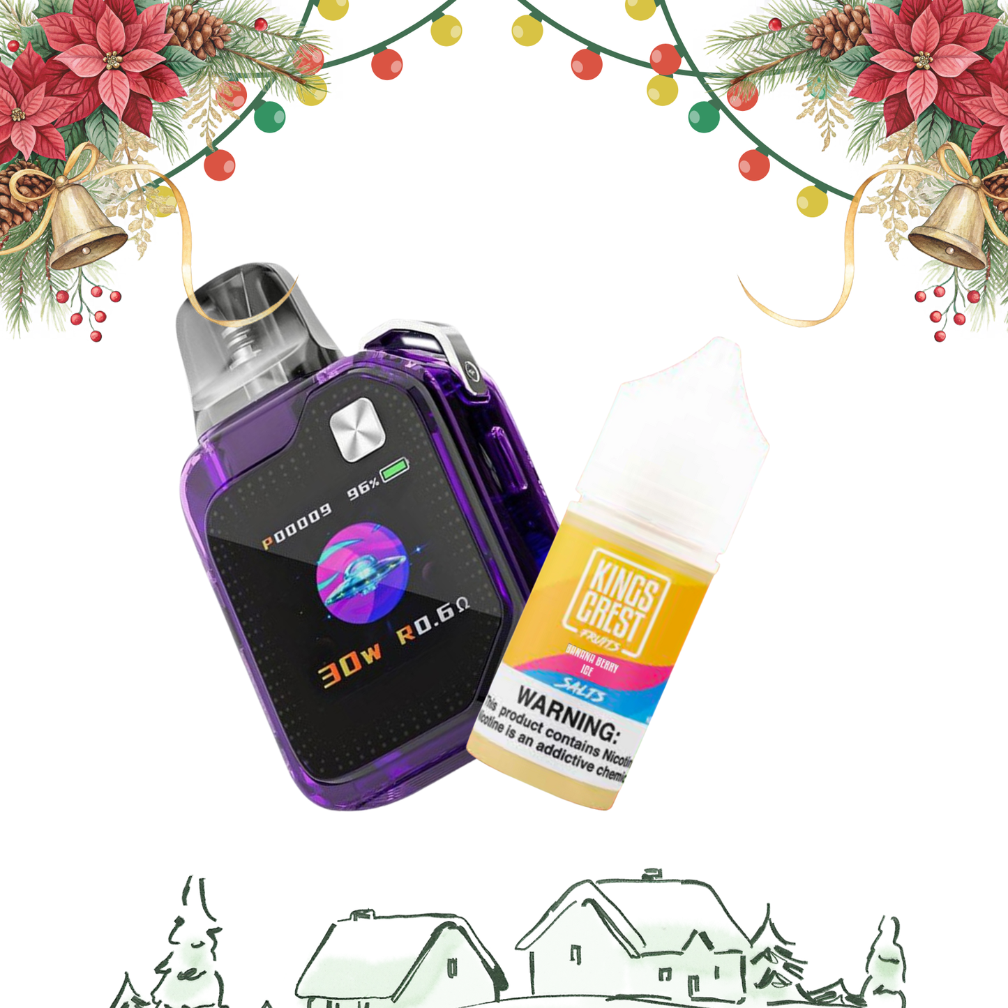 Lost Vape Ursa Baby 3 + Salt Nic 30ml