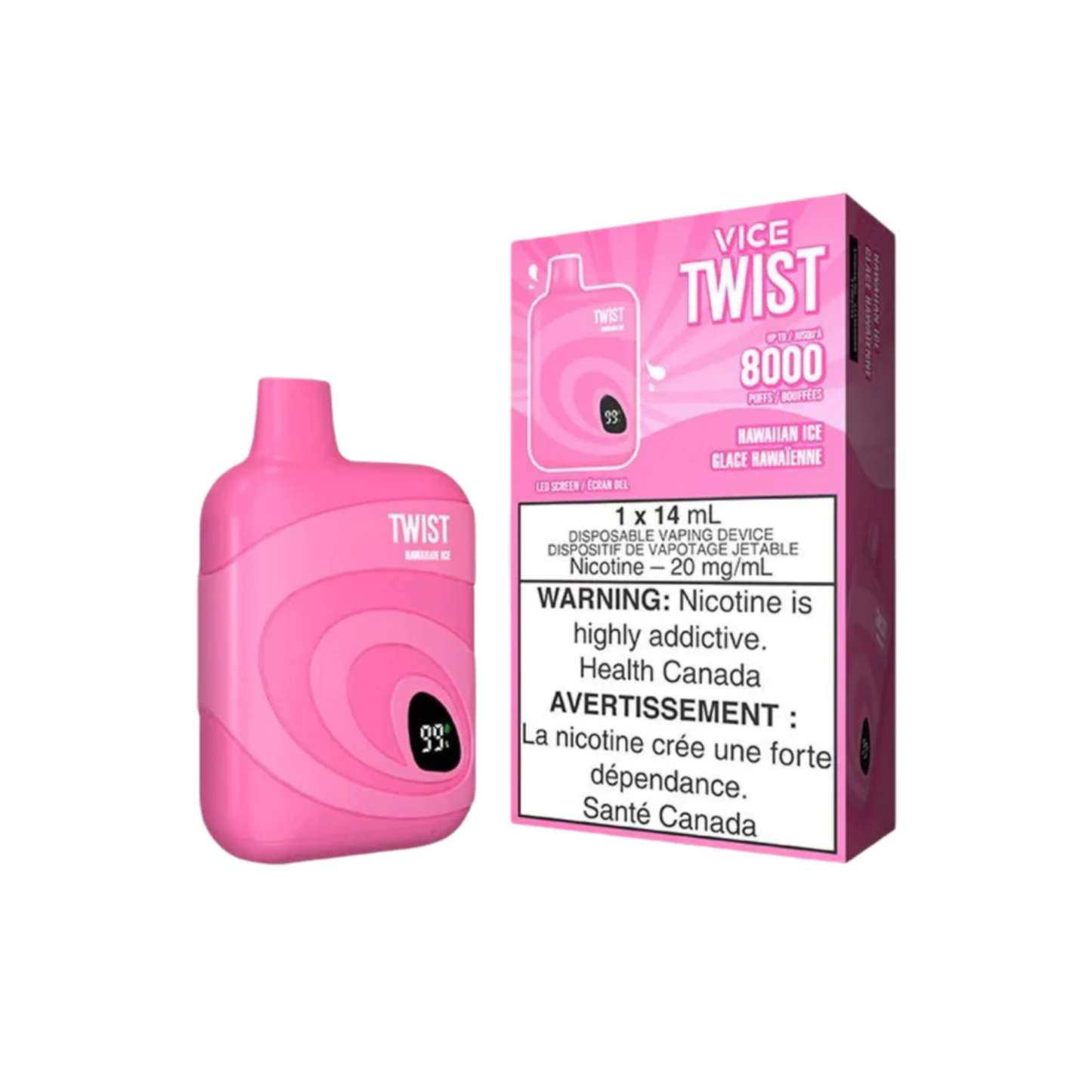 Vice Twist Hawaiian Ice 8000Puff