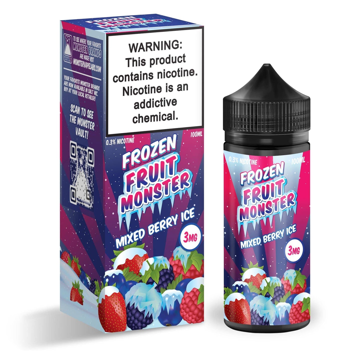 Frozen Fruit Monster Mixed Berry Ice 100ml