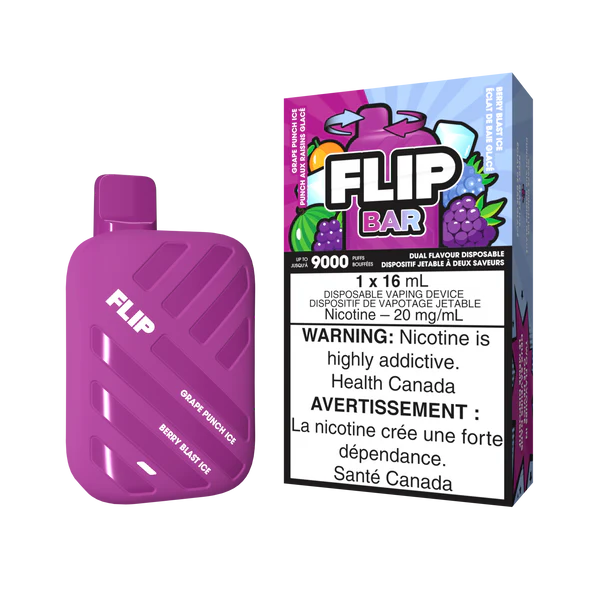 Flipbar Grape Punch Ice and Berry Blast ice - 20MG