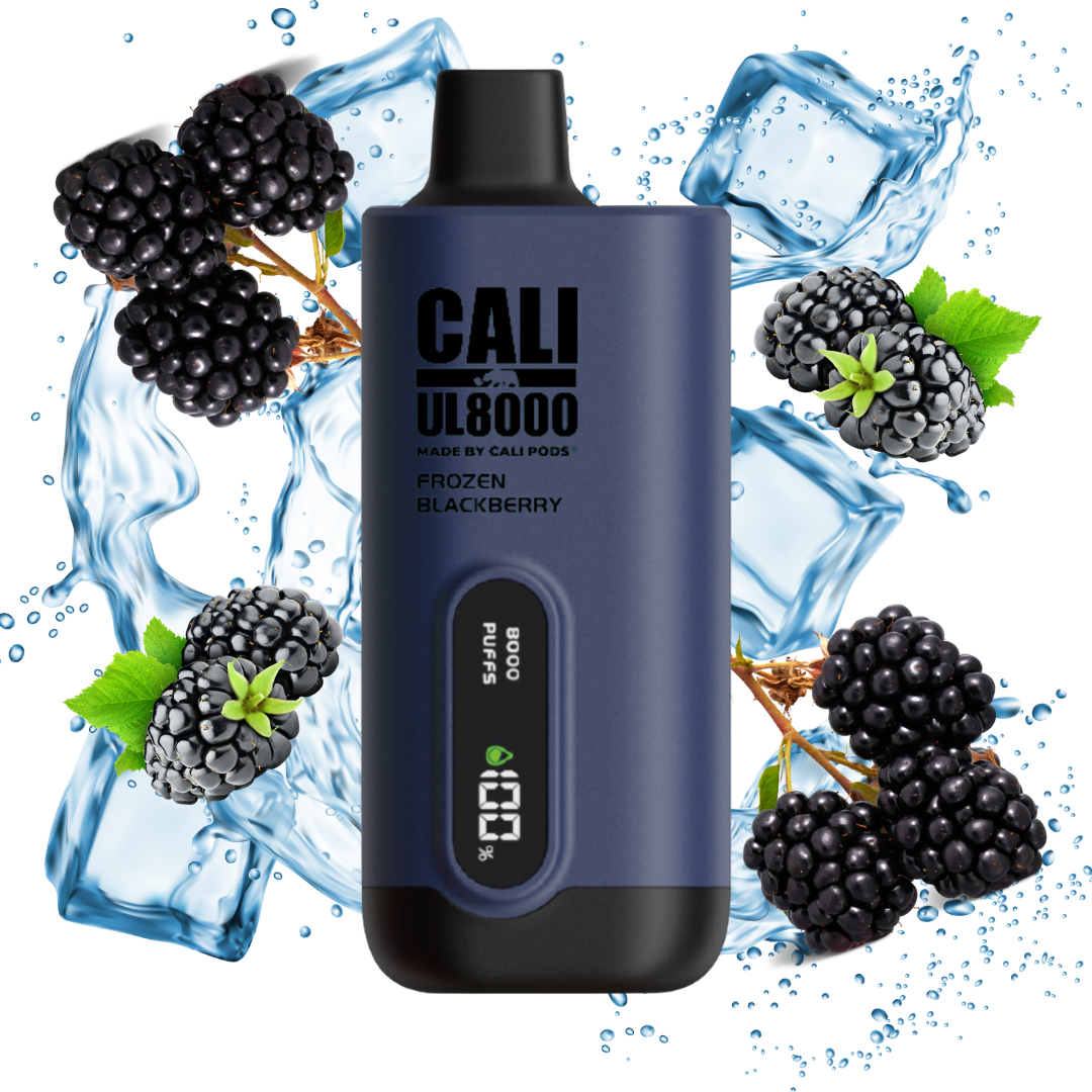 Cali UL8000 Frozen Blackberry 8K 8000 puff