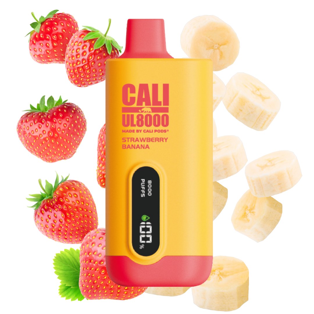 Cali UL8000 Strawberry Banana 8K 8000 puff