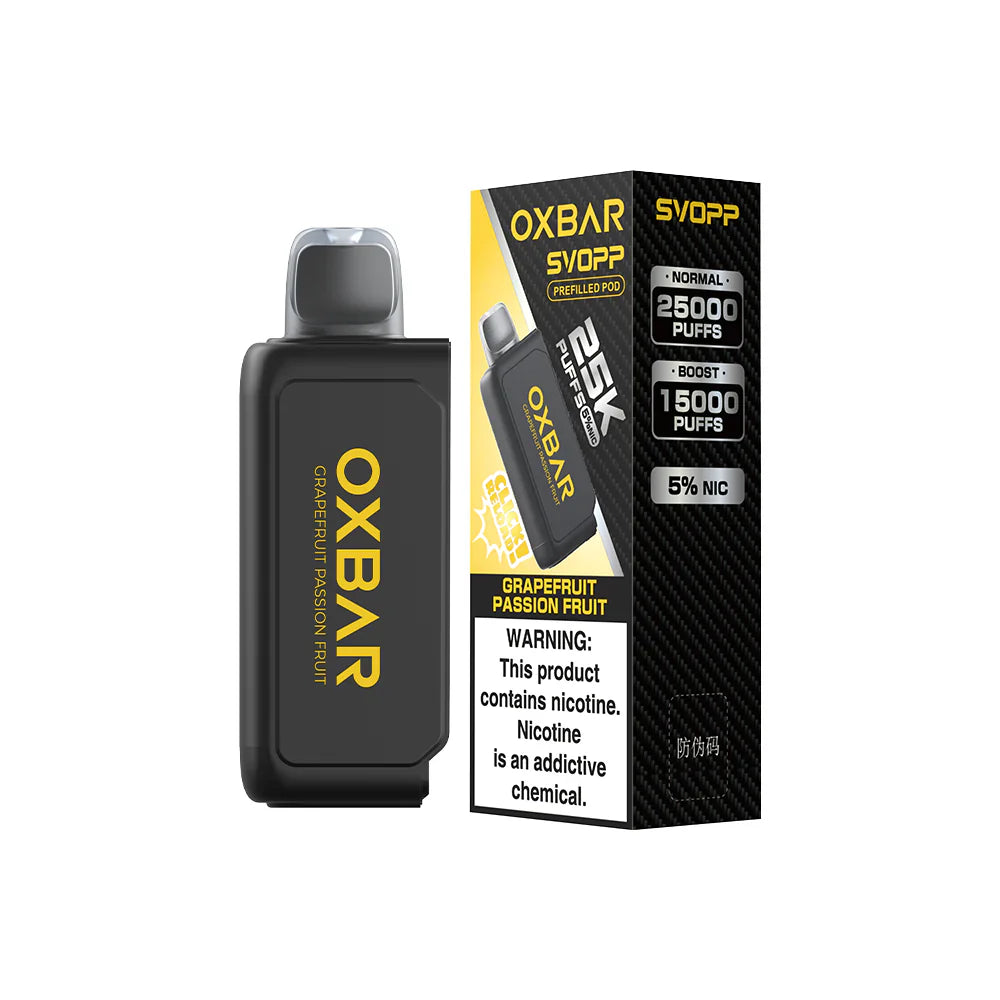 Cartucho Oxbar Svopp Pod Grapefruit Passion Fruit 25000 Puff