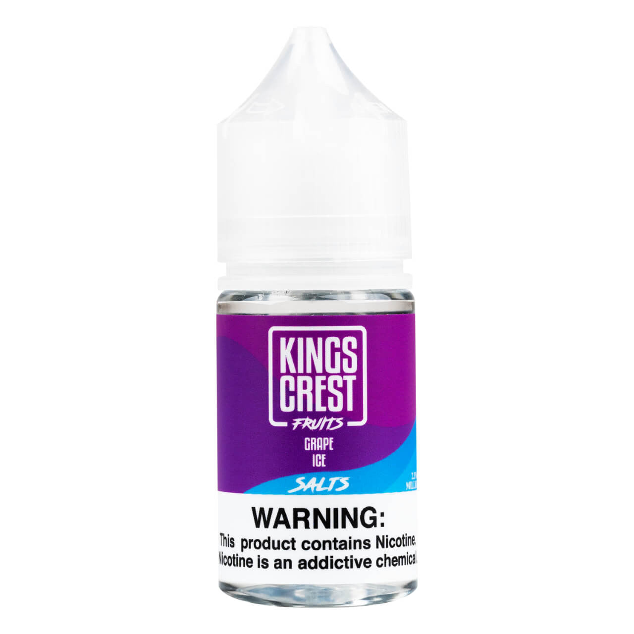 King's Crest Fruits Salt nic Grape Ice 30ml