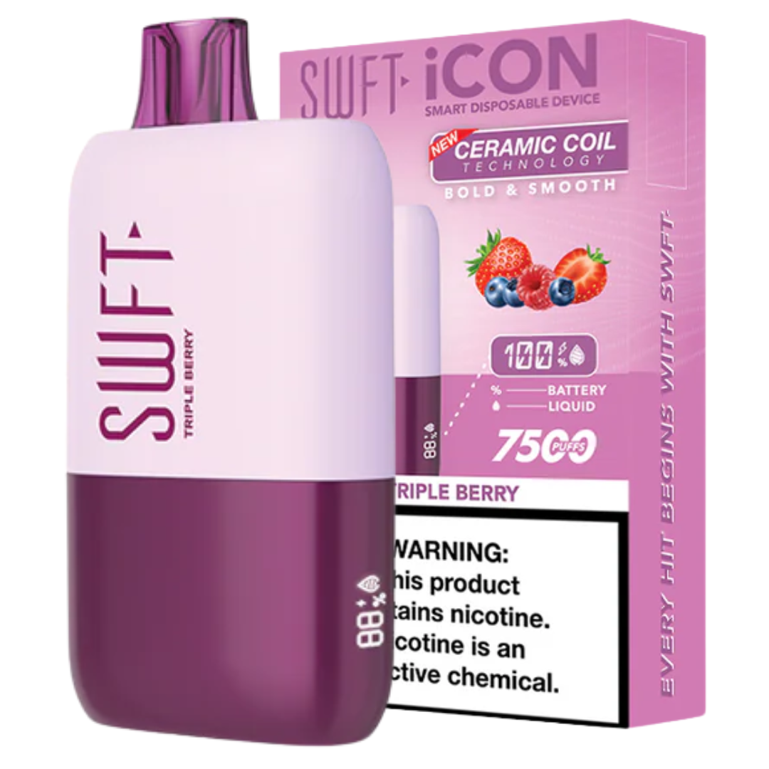 Swft Icon Triple Berry 7500 Puff