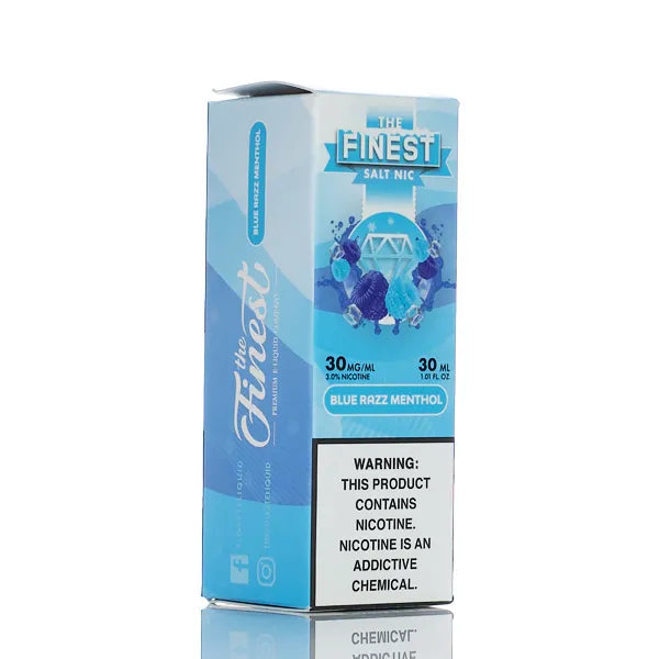 The Finest Salt nic Blue razz menthol 30 ml