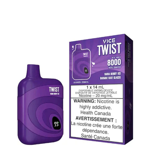 Vice Twist Nana Berry Ice 8000Puff