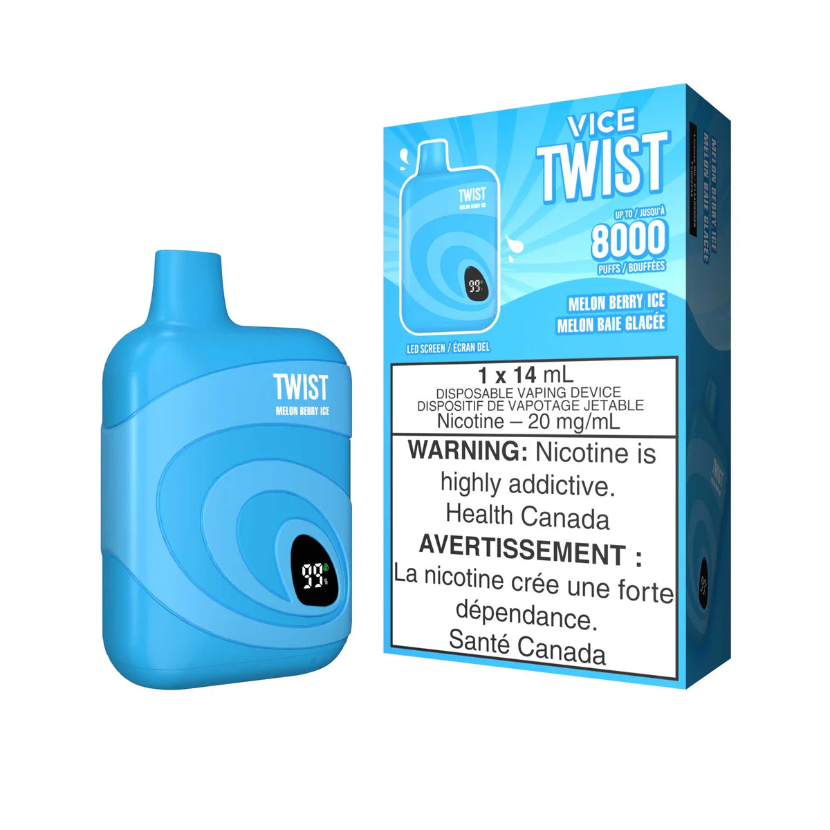 Vice Twist Melon Berry Ice 8000Puff