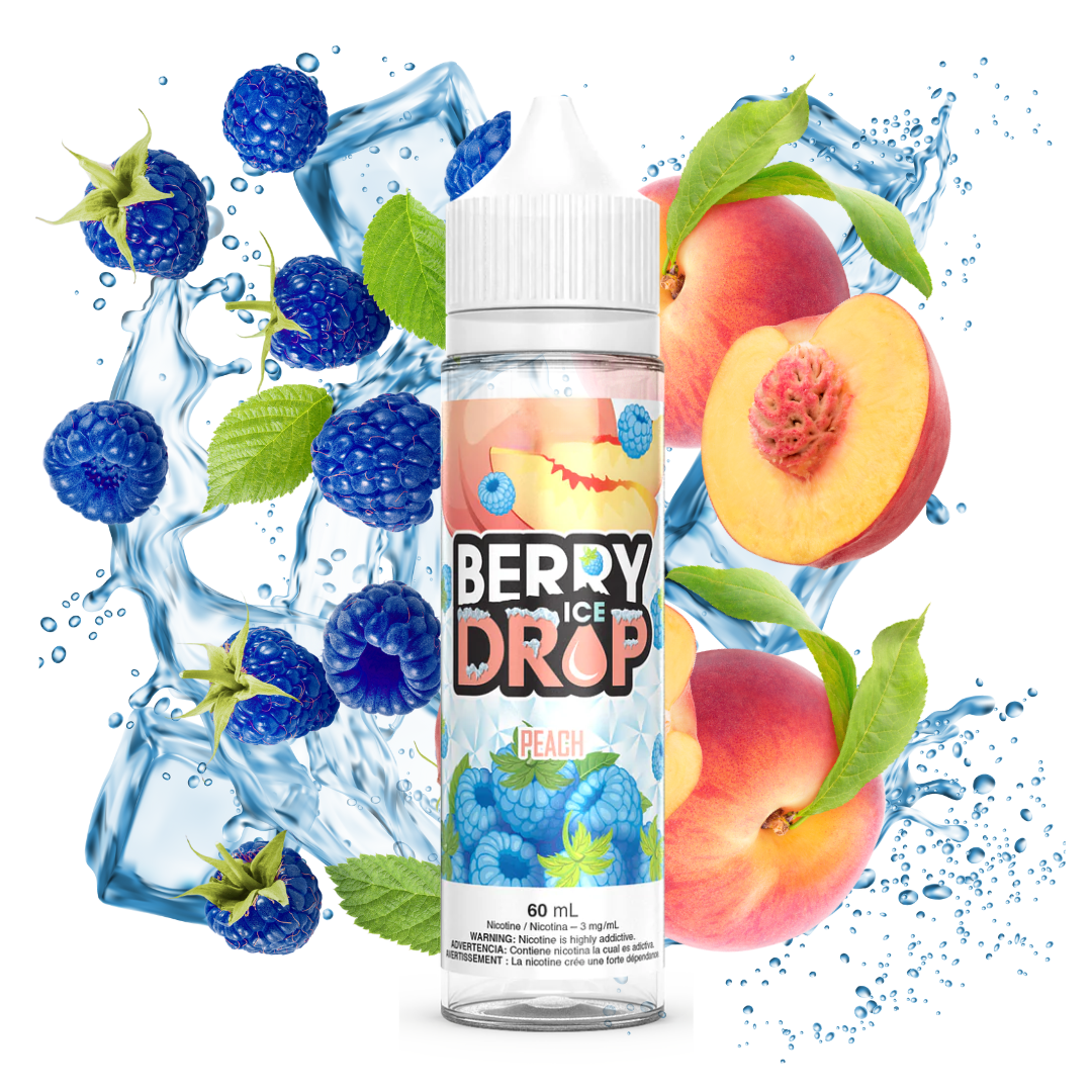 Berry Drop Ice Peach 60ml