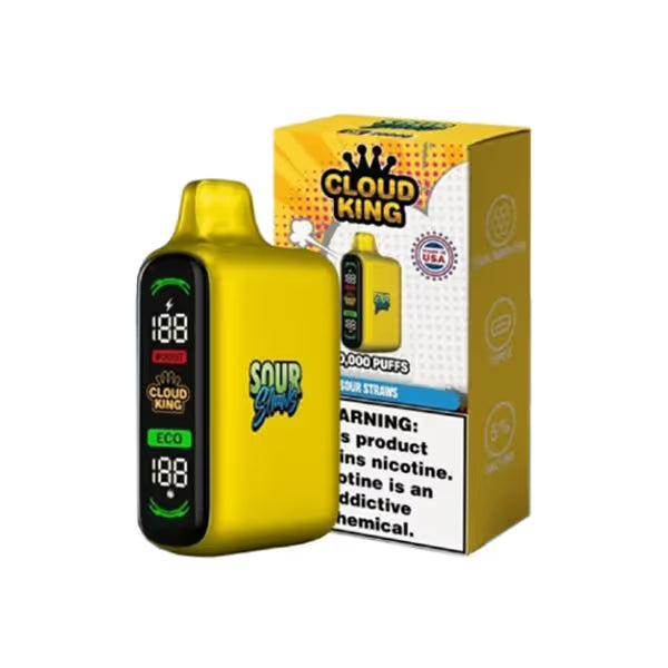 Cloud King Sour Straws 20000Puff