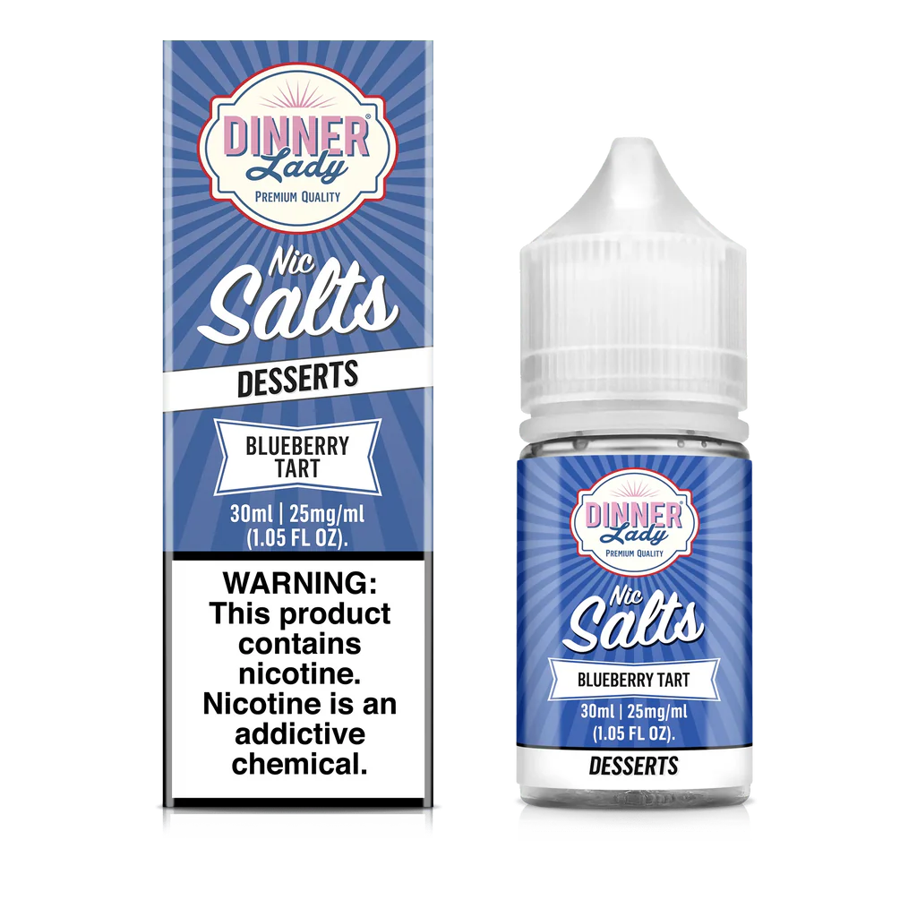 Dinner Lady Blueberry Tart Salt Nic 30ml