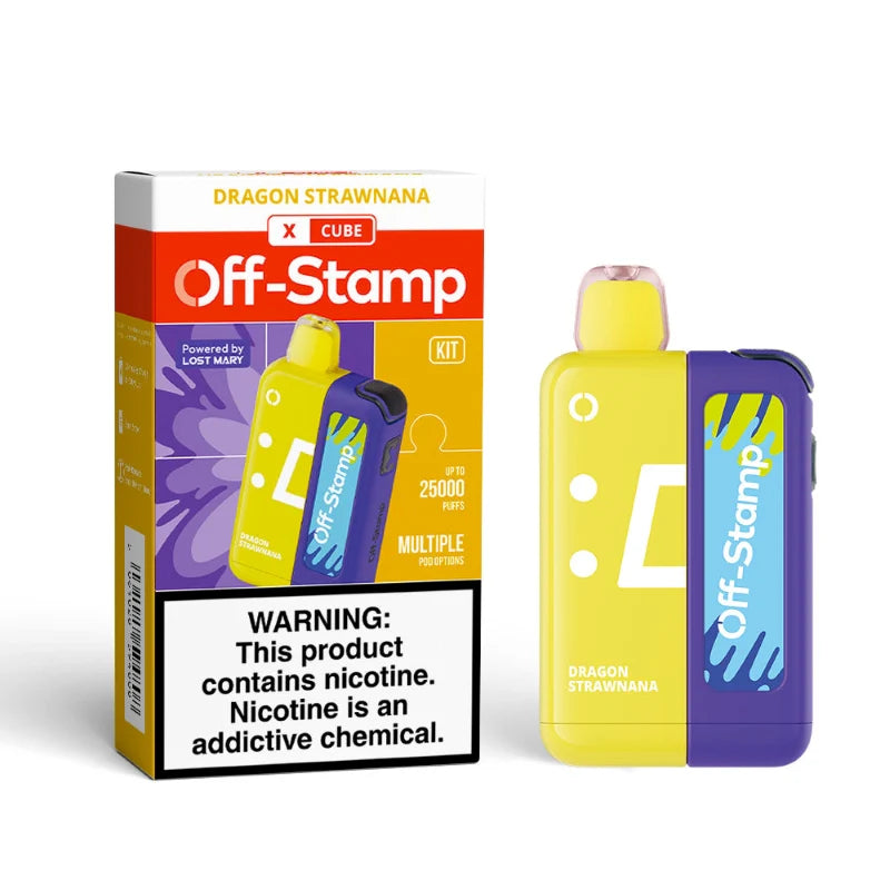 Off Stamp XCube Dragon Strawnana Kit 25000puff