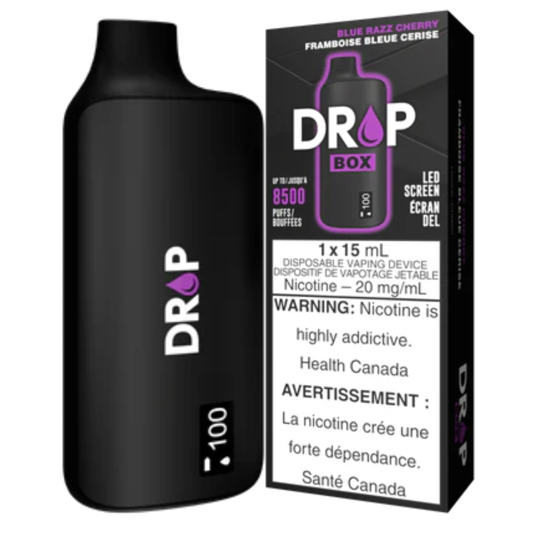 Drop Box 8.5k Blue razz cherry 8500 Puff