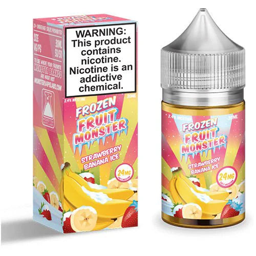 Frozen Fruit Monster Salt Nic Strawberry Banana Ice 30ml