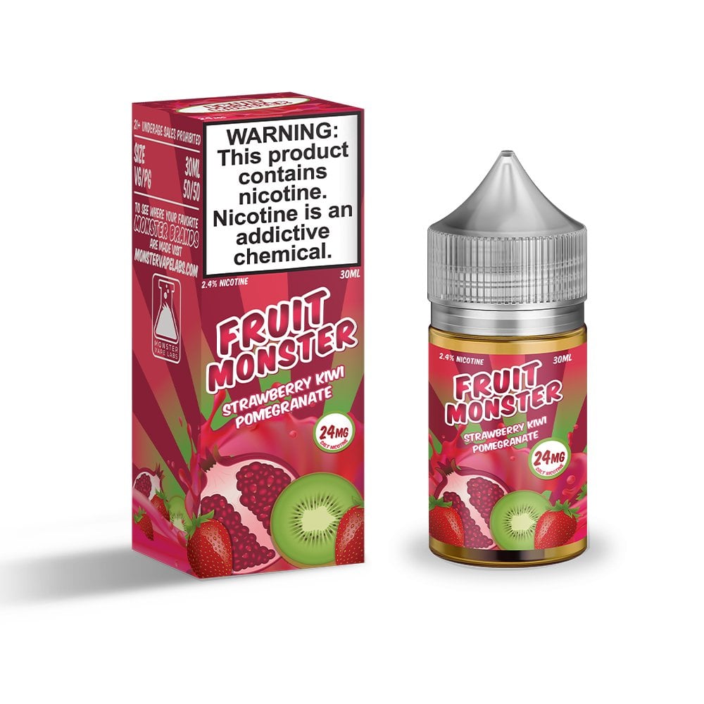 Frozen Fruit Monster Salt Nic Strawberry Kiwi Pomegranate Ice 30ml