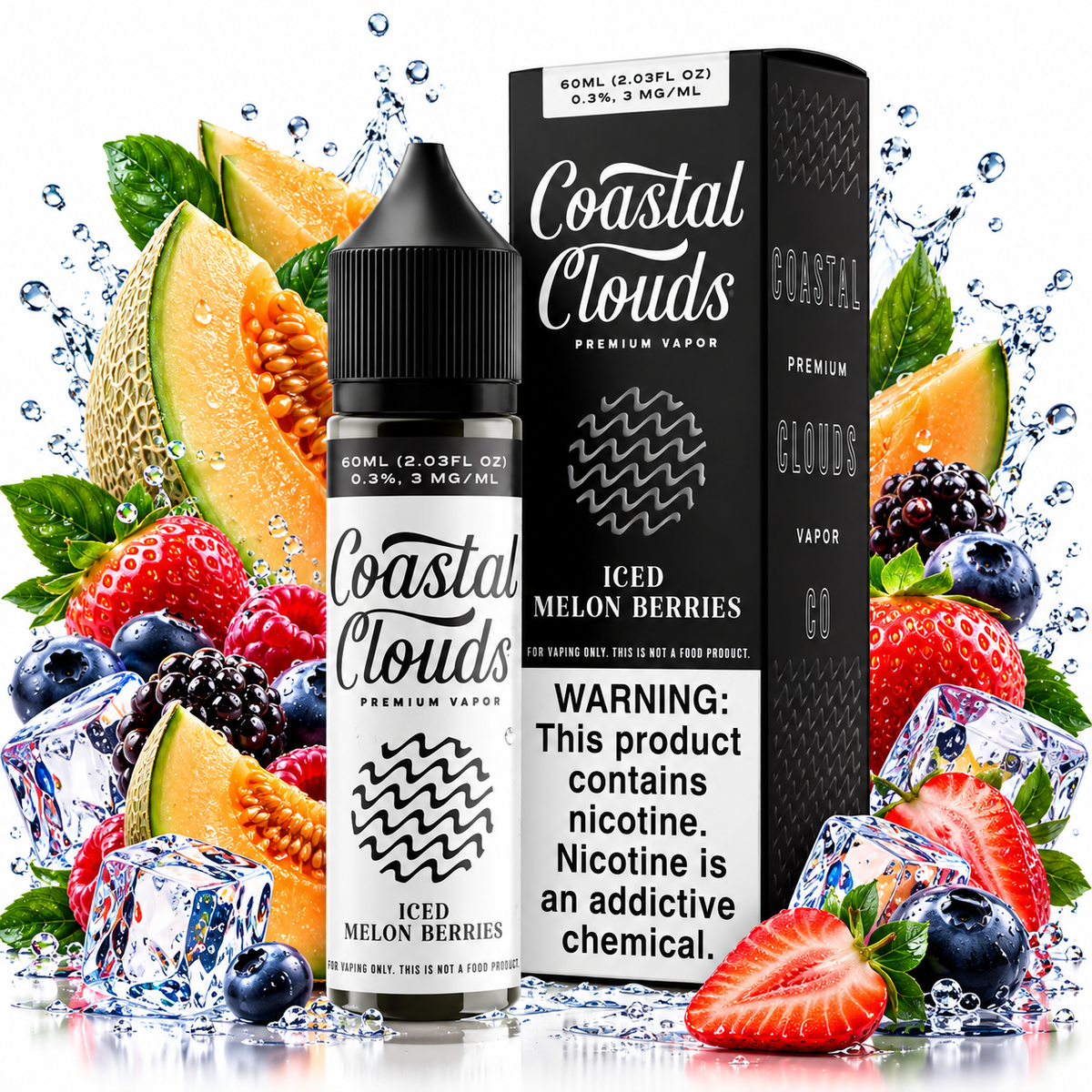 Coastal Clouds Iced Melon Berries