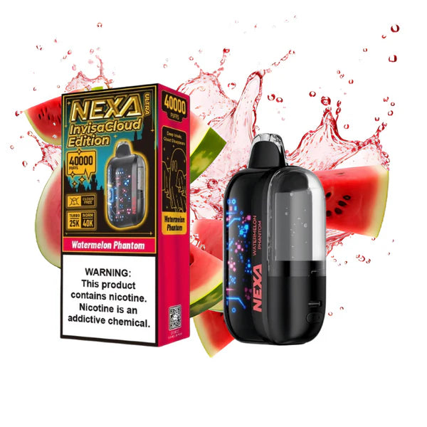 Nexa Invisa Cloud Edition Watermelon Phantom 40000 Puff