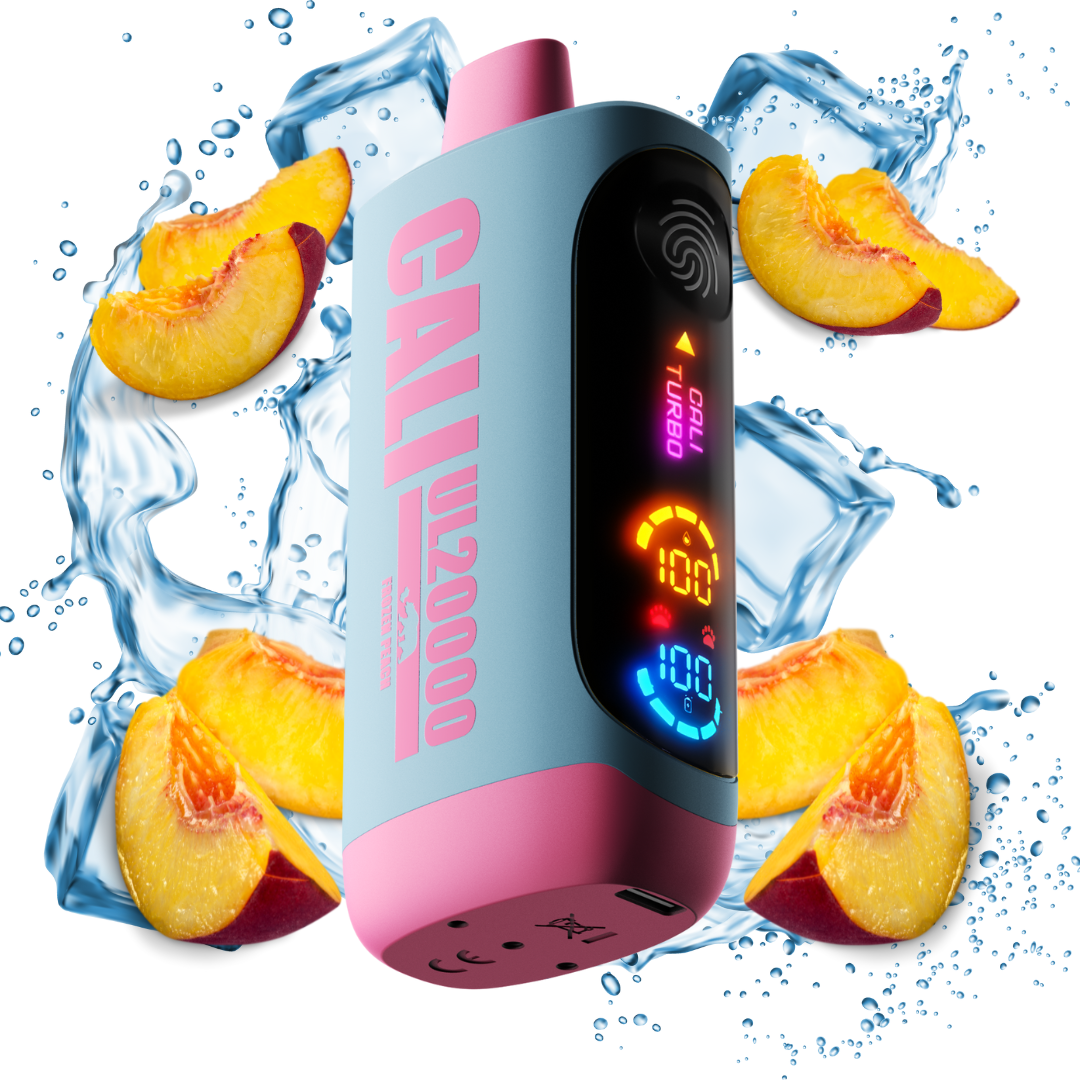 Cali UL20000 Frozen Peach 20K 20000 puff