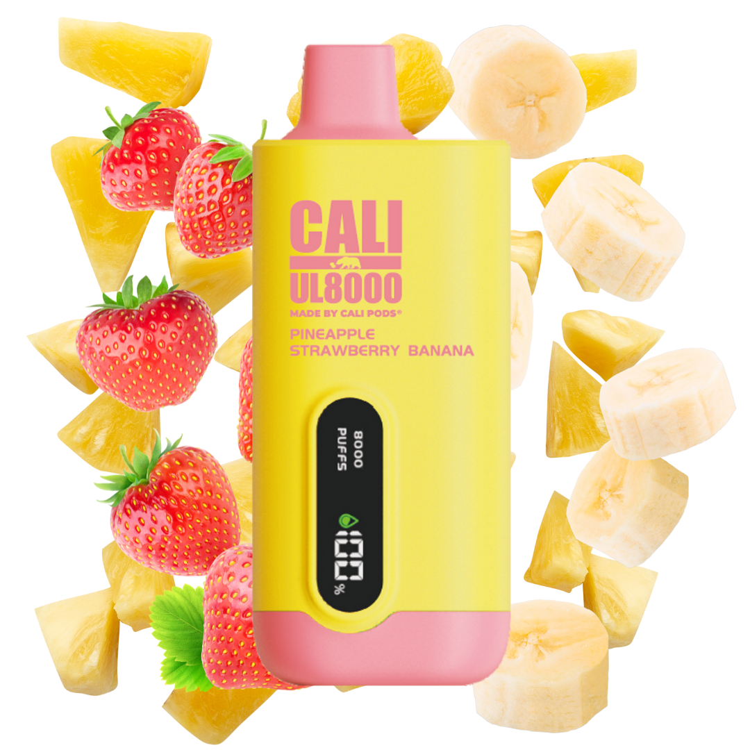 Cali UL8000 Pineapple Strawberry Banana 8K 8000 puff