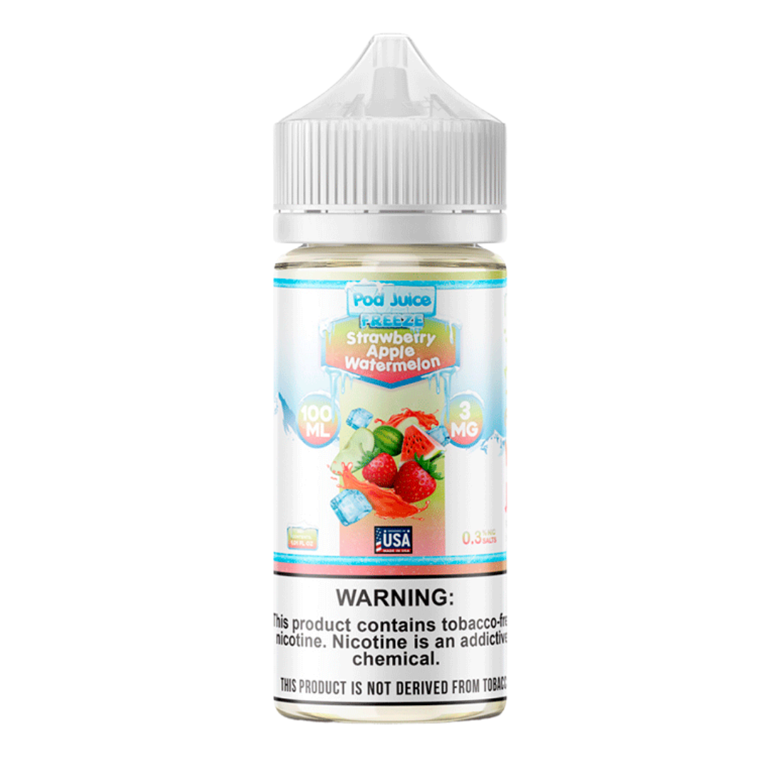 Pod Juice Freeze Strawberry Apple Watermelon Ice 100ml