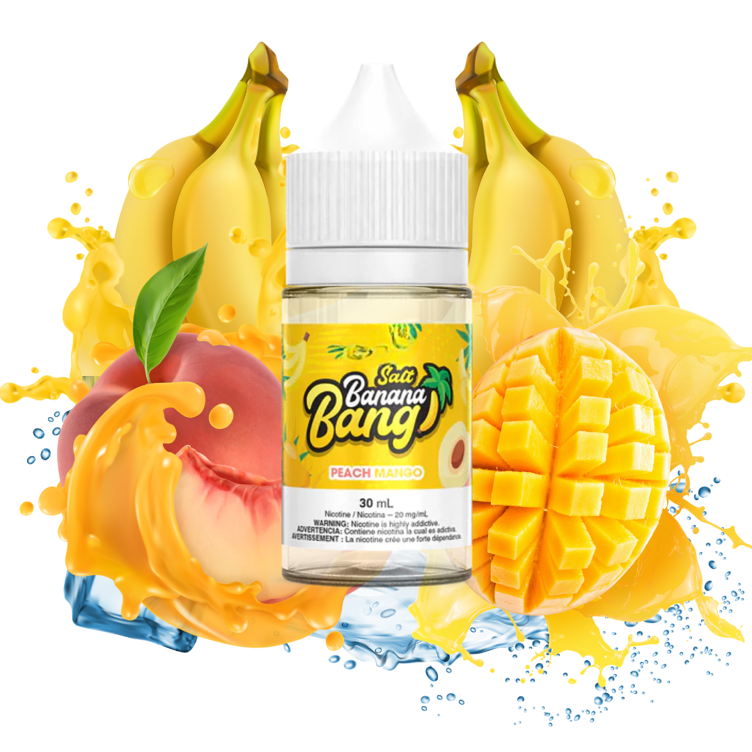 Banana Bang Ice Salt nic Peach Mango 30ml