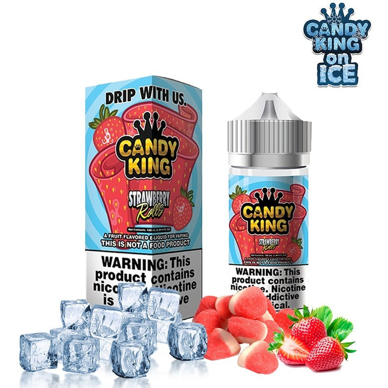 Candy King Strawberry Rolls Ice 100ml