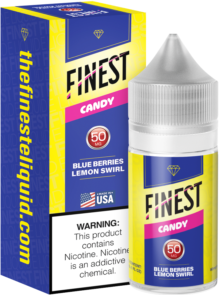 Finest Blue Berries Lemon Swirl Salt Nic