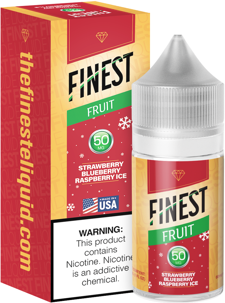 Finest Strawberry Bluberry Raspberry Ice Salt Nic