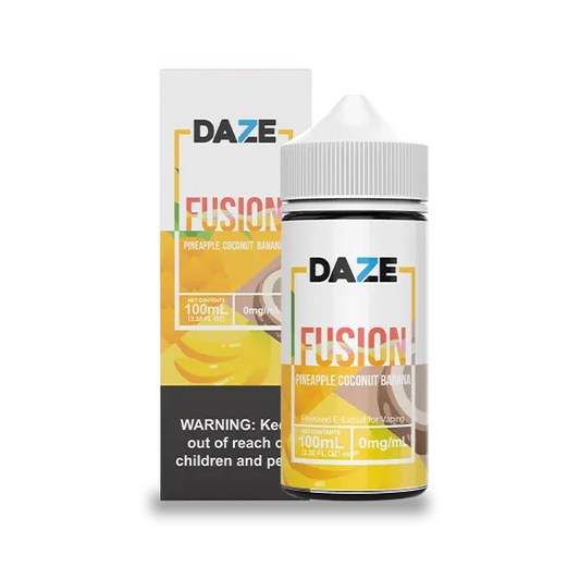 Daze Reds Fusion Pineapple Coconut Banana 100ml