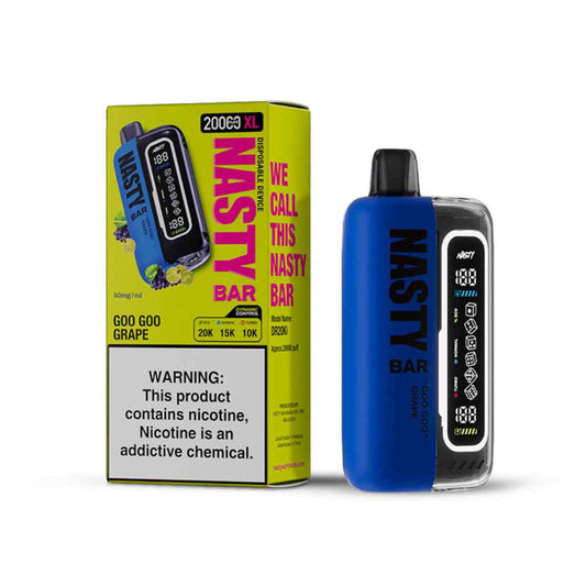 Nasty bar Goo Goo grape 20k 20000 puff 5%