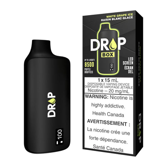 Drop Box 8.5k White Grape Ice 8500 Puff