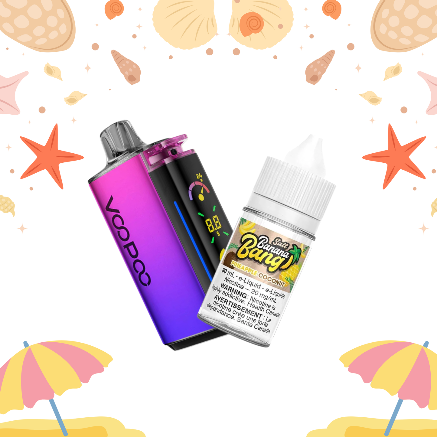 Voopoo Vrizz + Salt Nic 30ml