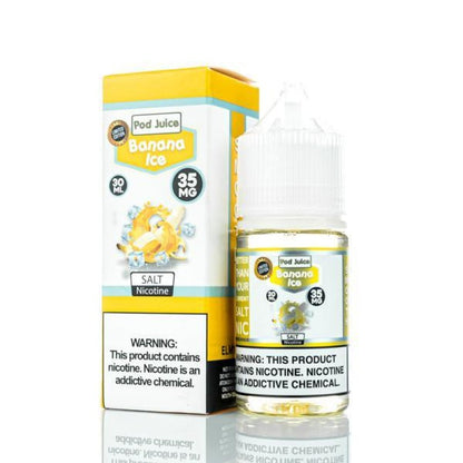 Pod Juice Salt nic Banana Ice 30ml