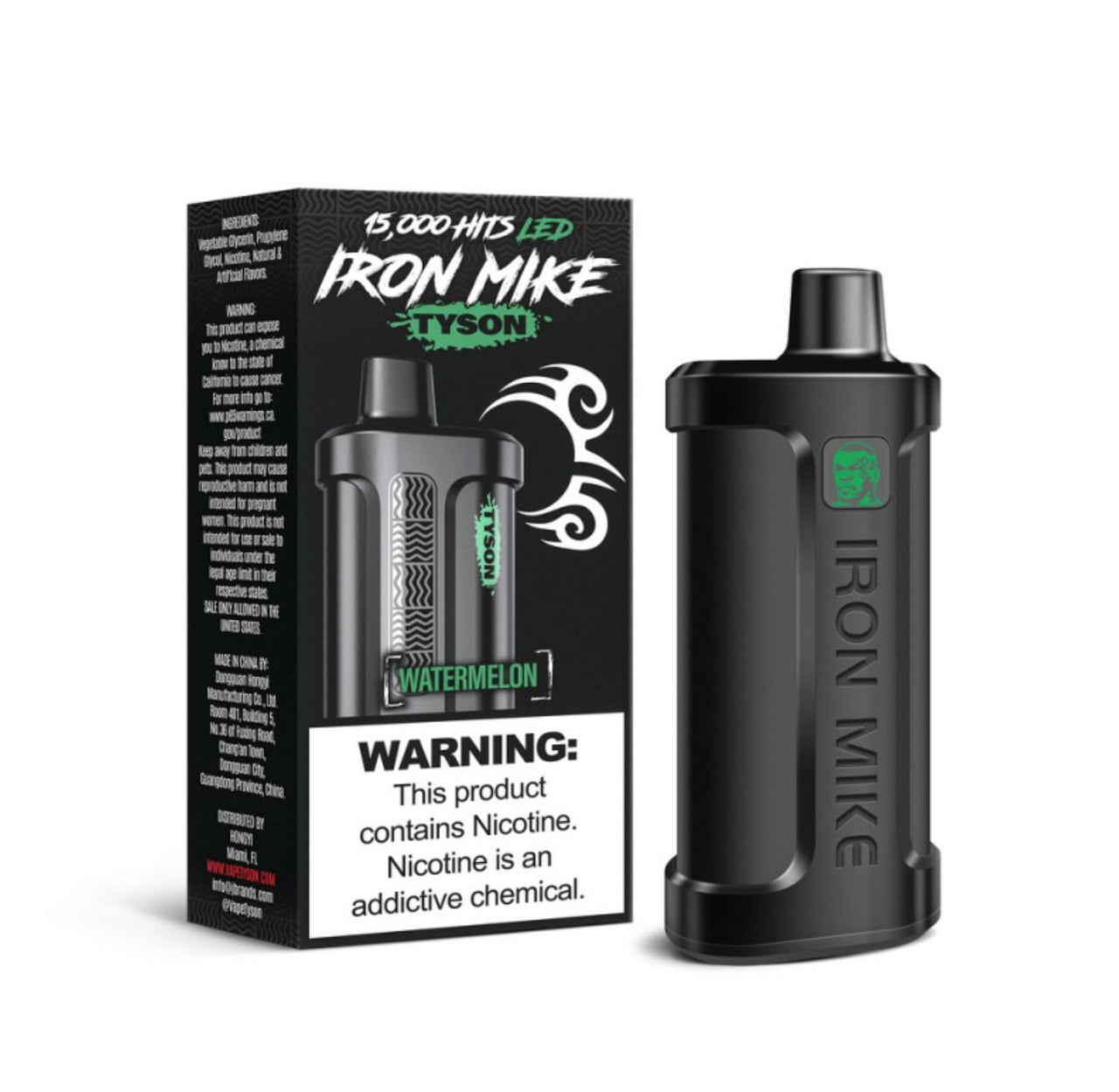 Tyson Iron Mike Watermelon 15000Puffs 5%