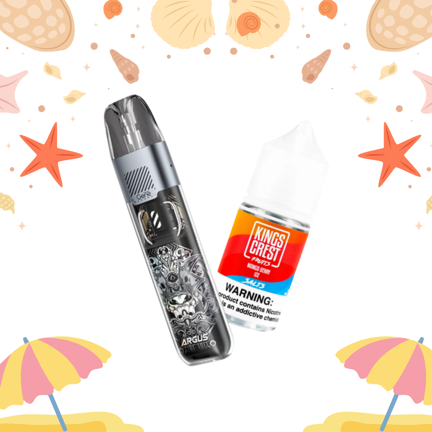 Voopoo Argus P1S + Salt Nic 30ml