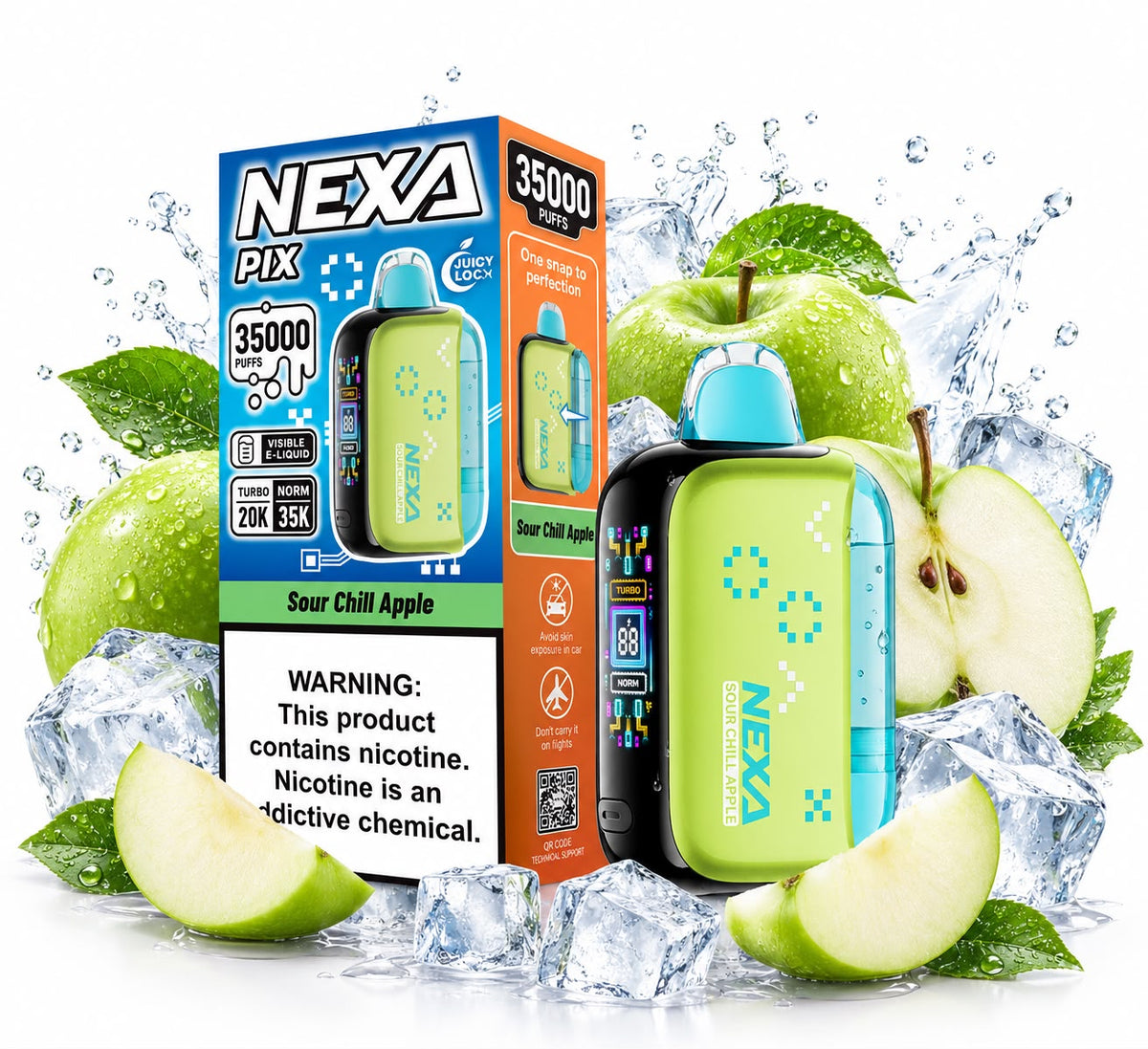 Nexa Pix 35k Sour Chill Apple
